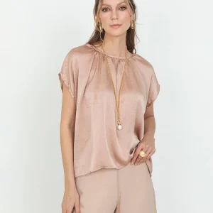 BLUSA MANGA INCLUIDA PARA MUJER